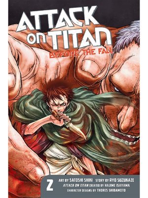 cover image of Attack on Titan: Before the Fall, Volume 2